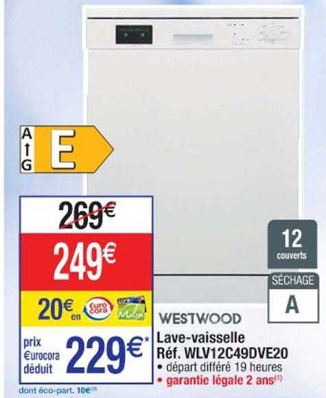 lave-vaisselle westwood