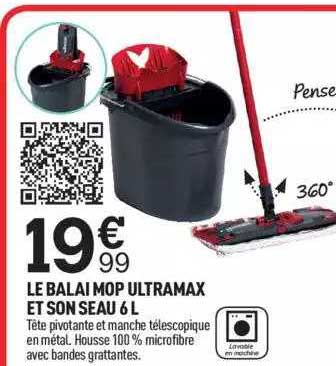 le balai mop ultramax et son seau 6l