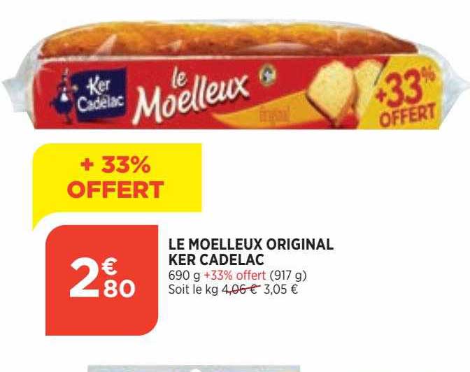 le moelleux original ker cadelac