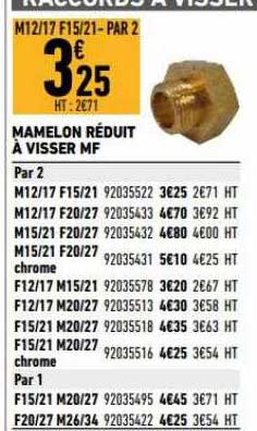 manelon réduit à viser mf