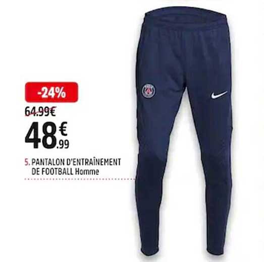 pantalon d'entraînement de football homme