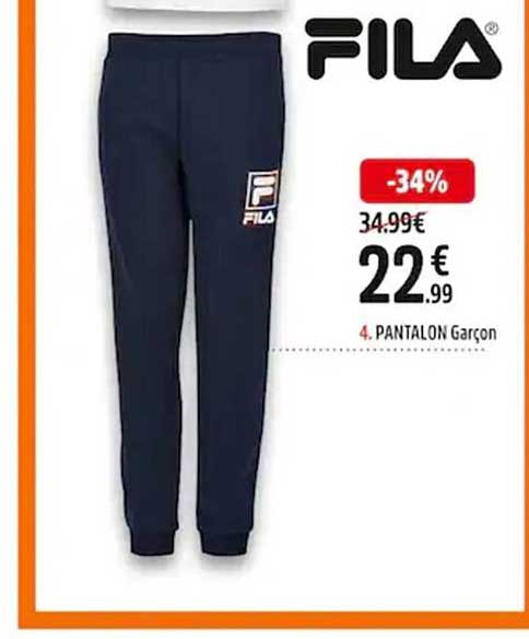 Pantalon Garçon Fila