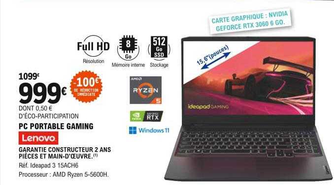 Pc Portable Gaming Lenovo