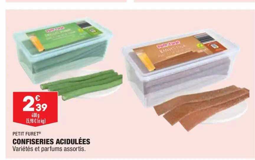 petit furet confiseries acidulées