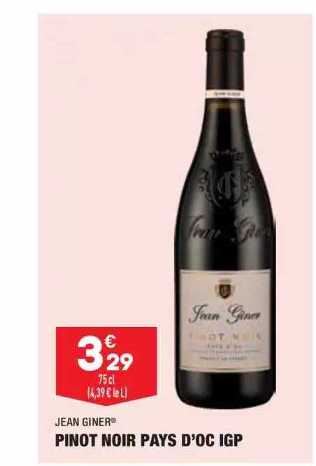 pinot noir pays d'oc igp