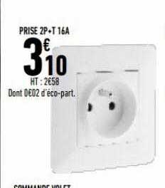prise 2p +t 16a