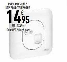 prise utp pou téléphone