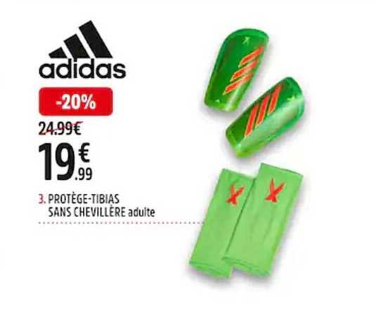 protège-tibias sans chevillère adulte