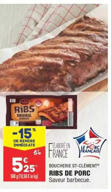 Ribs De Porc