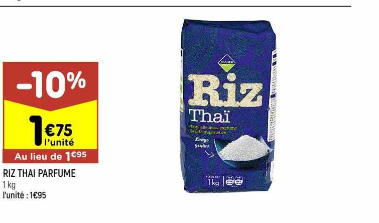 Riz Thai Parfumé