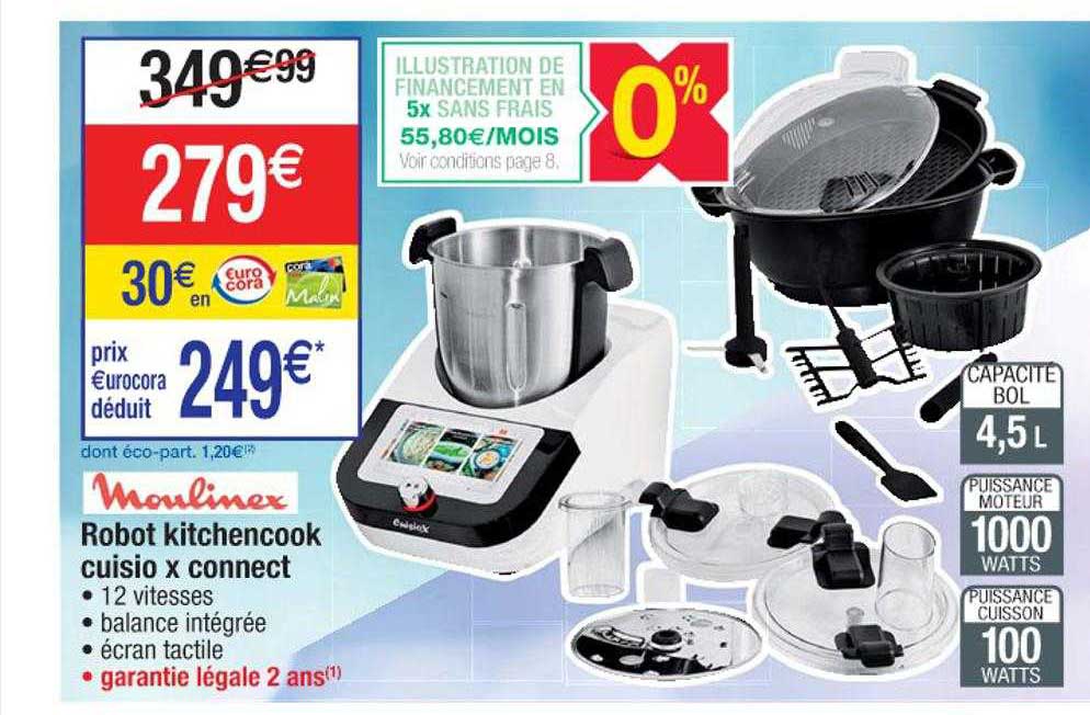 Robot Kitchencook Cuisio X Connect