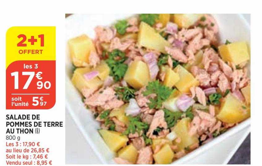 Salade De Pommes De Terre Au Thon