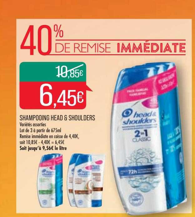 Shampooing Head & Shoulders