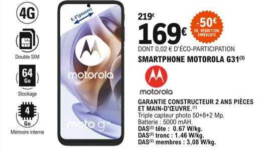 smarthphone motorola g31 motorola