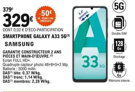 Smartphine Galaxy A33 5g Samsung
