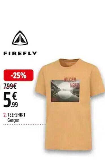 tee-shirt garçon firefly