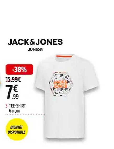 tee-shirt garçon jack & jones