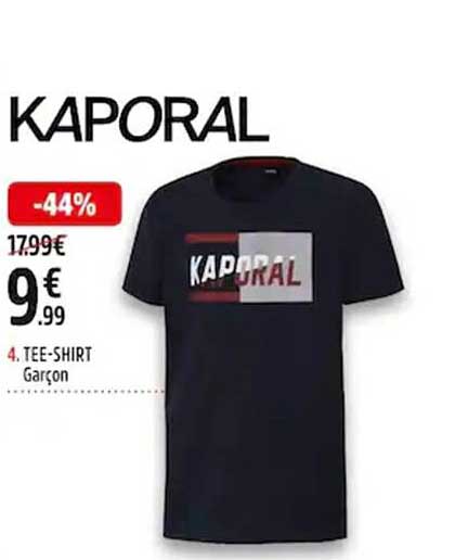 tee-shirt garçon kaporal