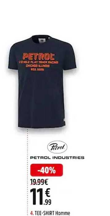 tee-shirt homme petrol industries