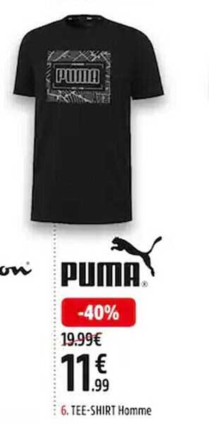tee-shirt homme puma