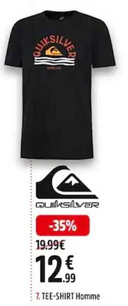 tee-shirt homme quiksilver