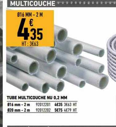 Tube Multicouche Nu 0,2mm