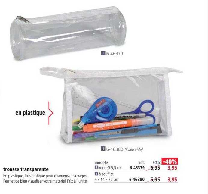 Trousse Transparente