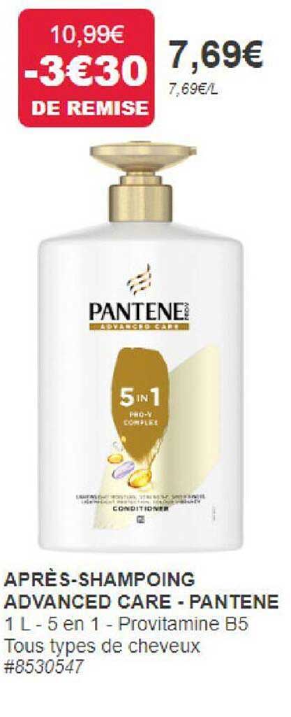 après-shampoing advanced care - pantene