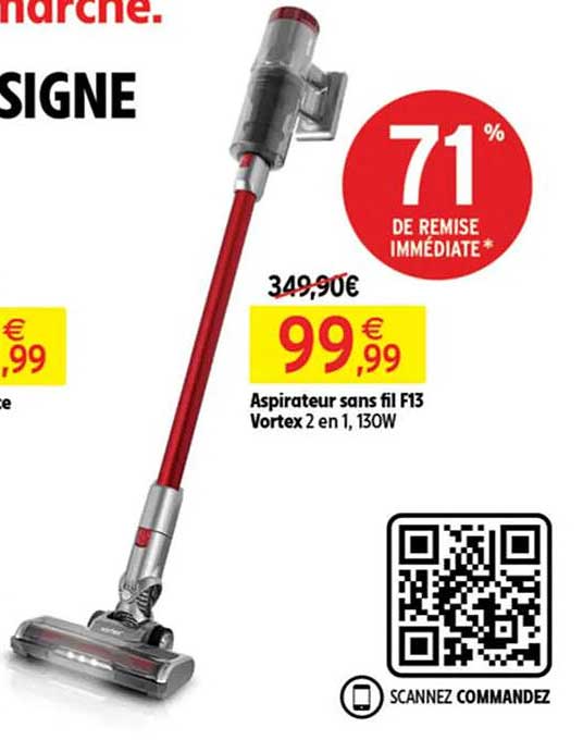 Aspirateur Sans Fil F13 Vortex