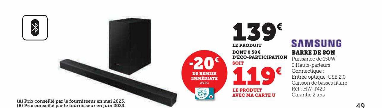 Barre De Son Samsung