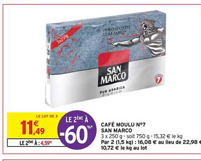 café moulu n°7 san marco