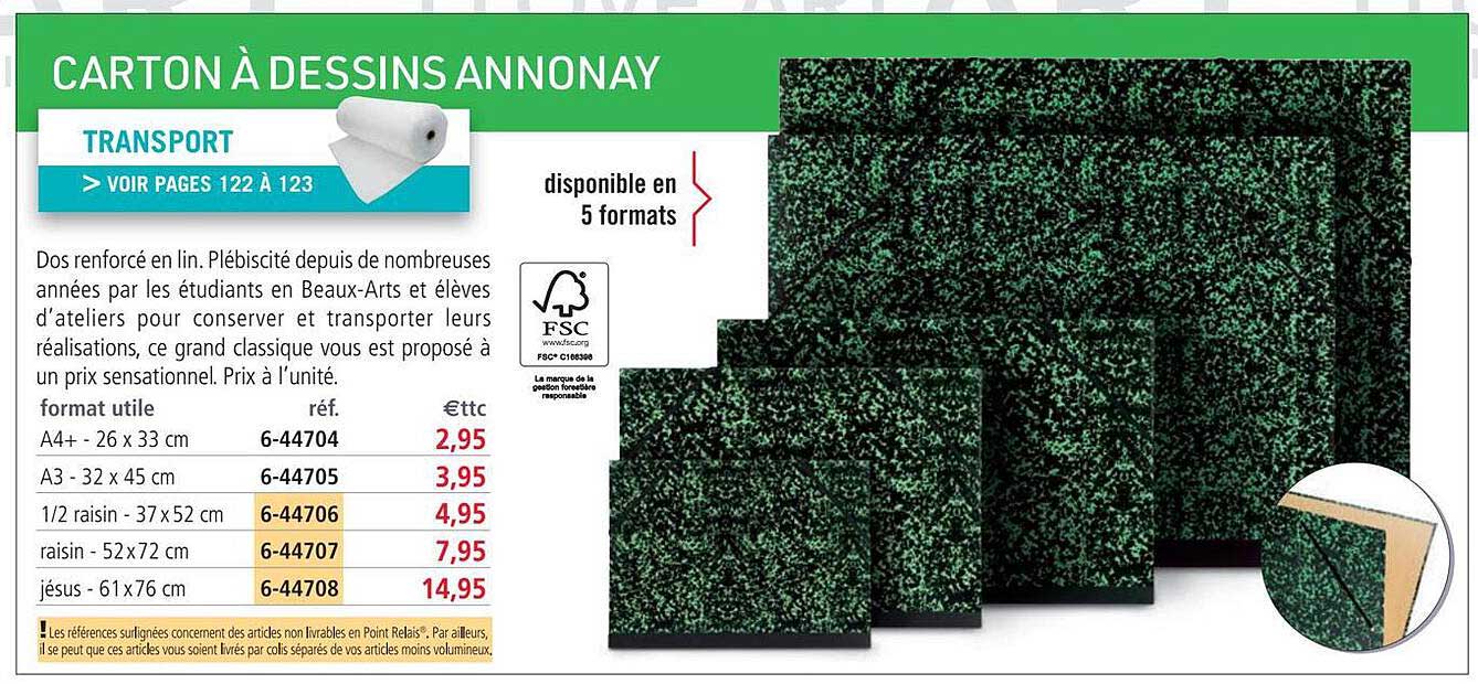 Carton à Dessins Annonay