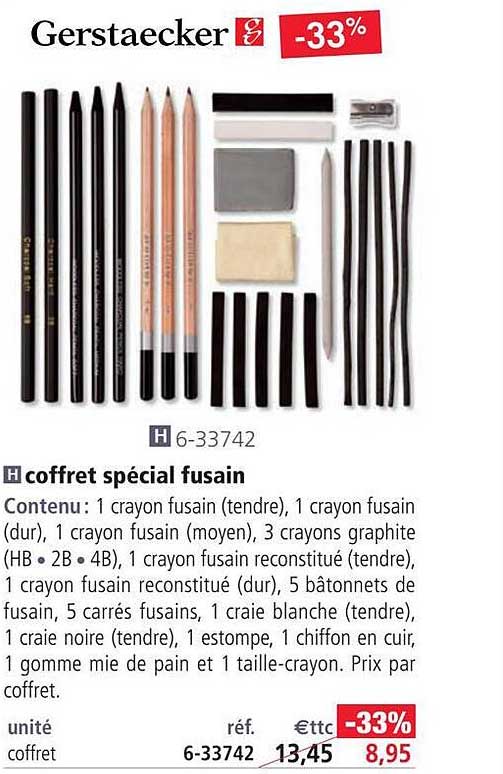 Coffret Spécial Fusain