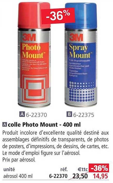 Colle Photo Mount - 400ml
