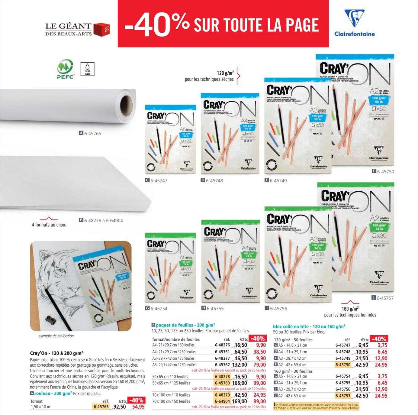 Cray'on Clairefontaine