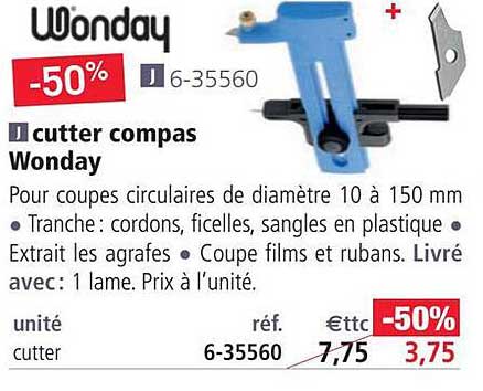 Cutter Compas Wonday