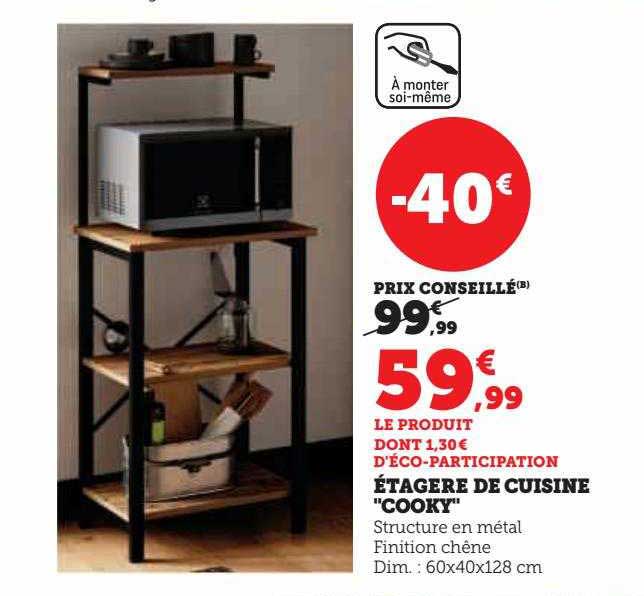 étagère De Cuisine "cooky"