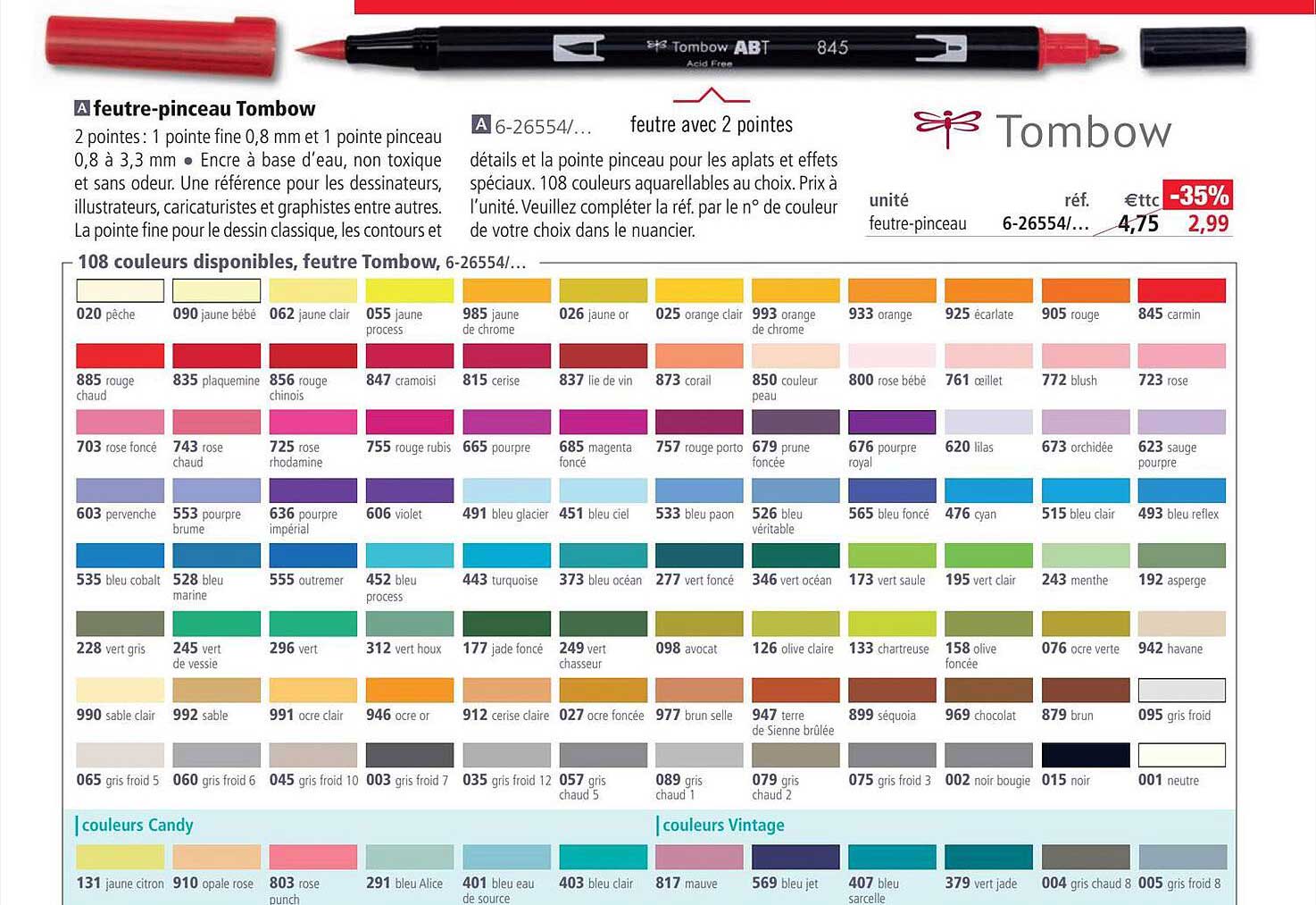 feutre-pinceau tombow