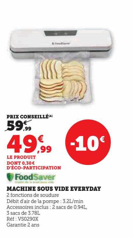 machine sous vide everyday foodSaver