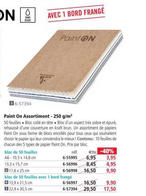 Paint On Assortiment