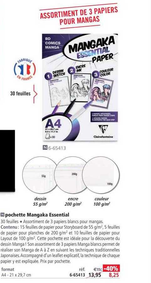 Pochette Mangaka Essential