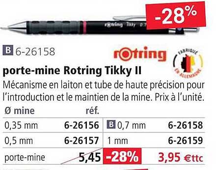 porte-mine rotring tikky II