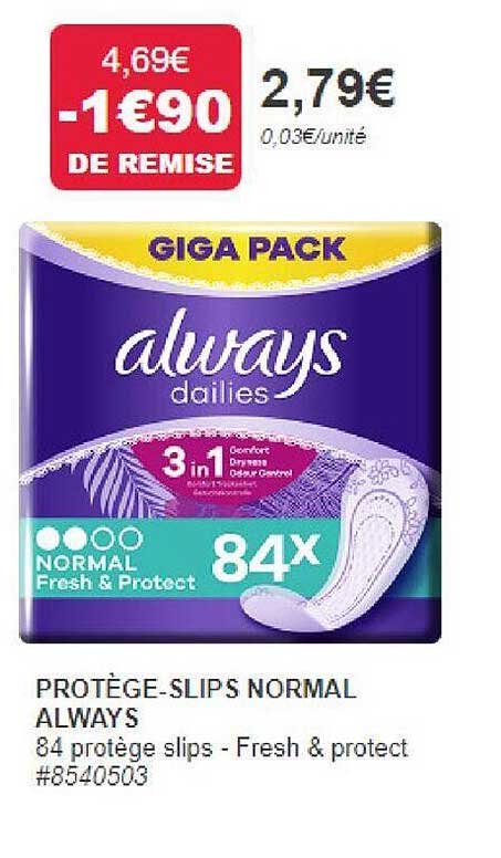 Protège-slips Normal Always