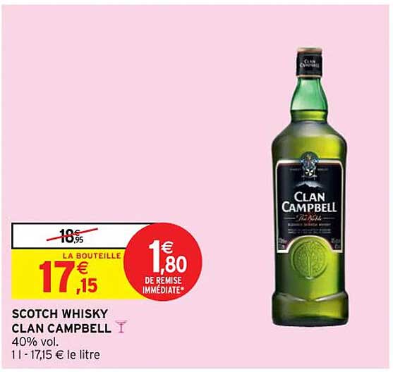 scotch whisky clan campbell