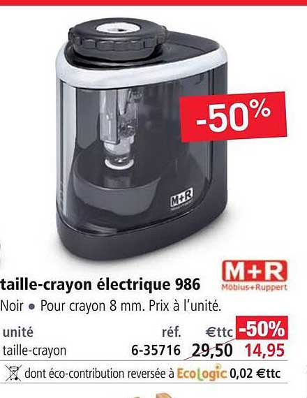 taille-crayon électrique 986