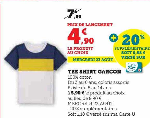 Tee-shirt Garçon