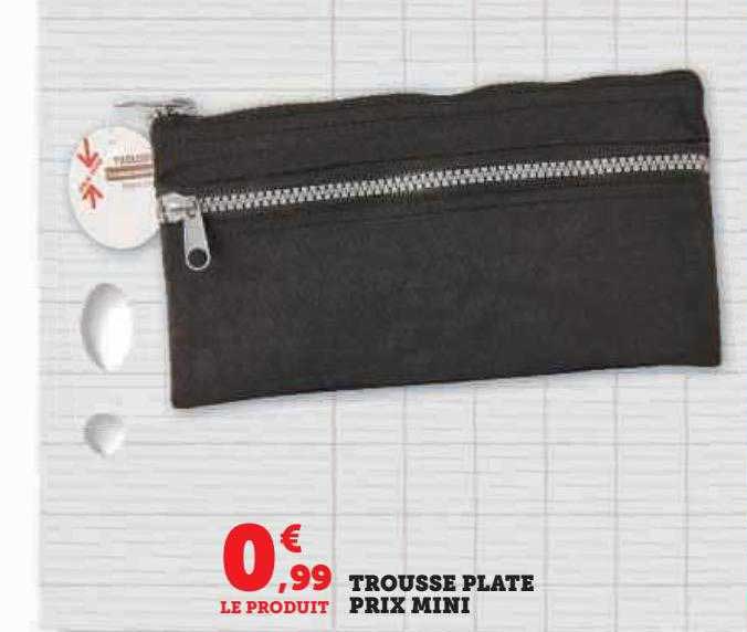 trousse plate prix mini