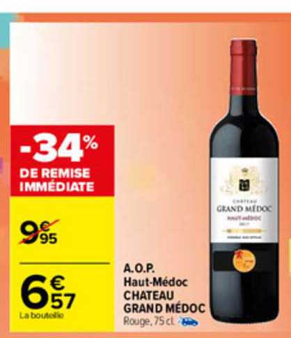 a.o.p. haut-médoc château grand médoc