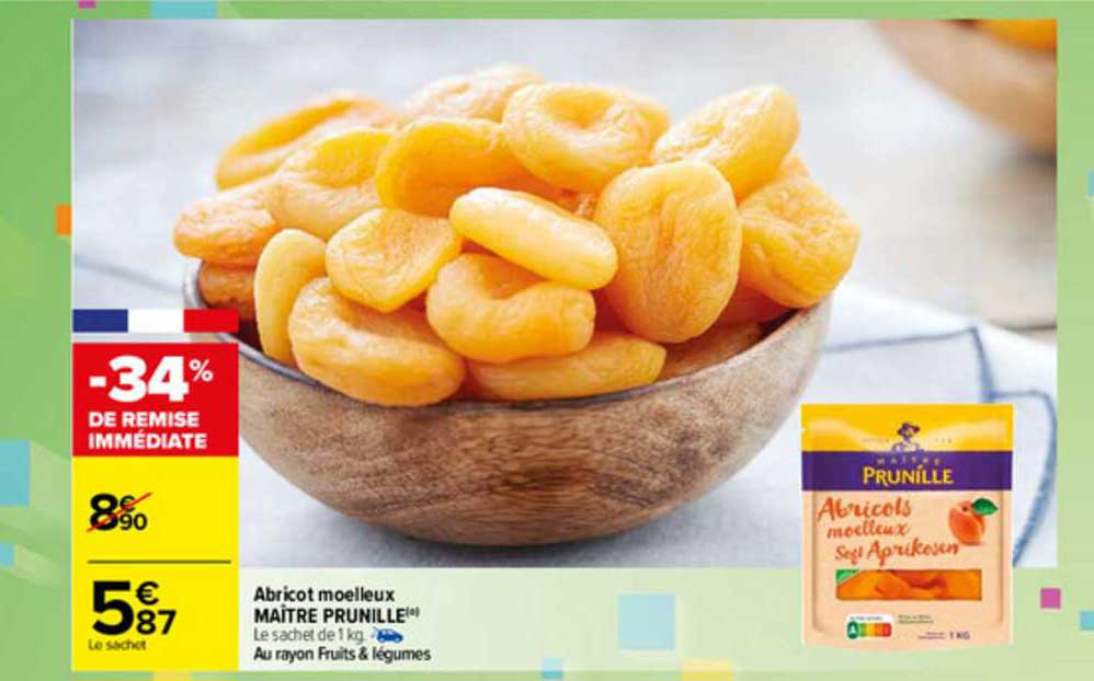 abricot moelleux maître prunille