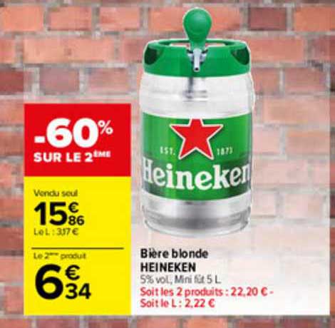 Bière Blondeheineken